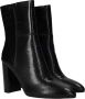 Mexx Enkellaars Kianna Indy Met Reptielprint Zwart Dames - Thumbnail 5