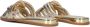 Mexx Twisted Gold Slippers Natalya Yellow Dames - Thumbnail 12