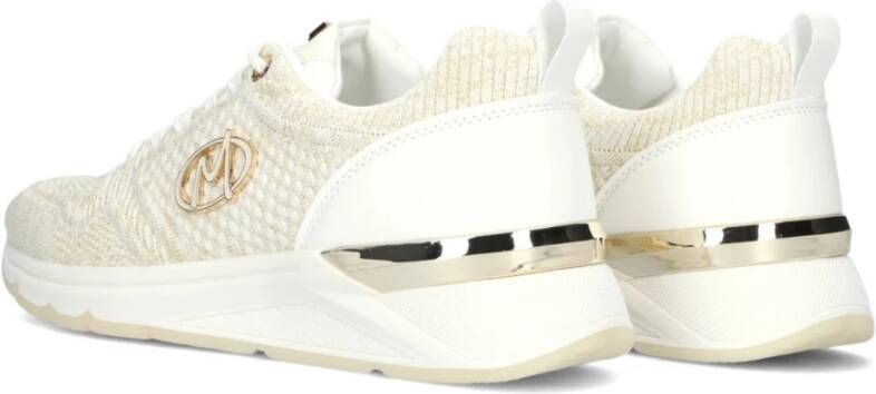 Mexx Witte en Gouden Damessneakers