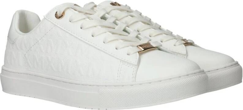 Mexx Witte Loua Sneaker met Gouden Details White Dames