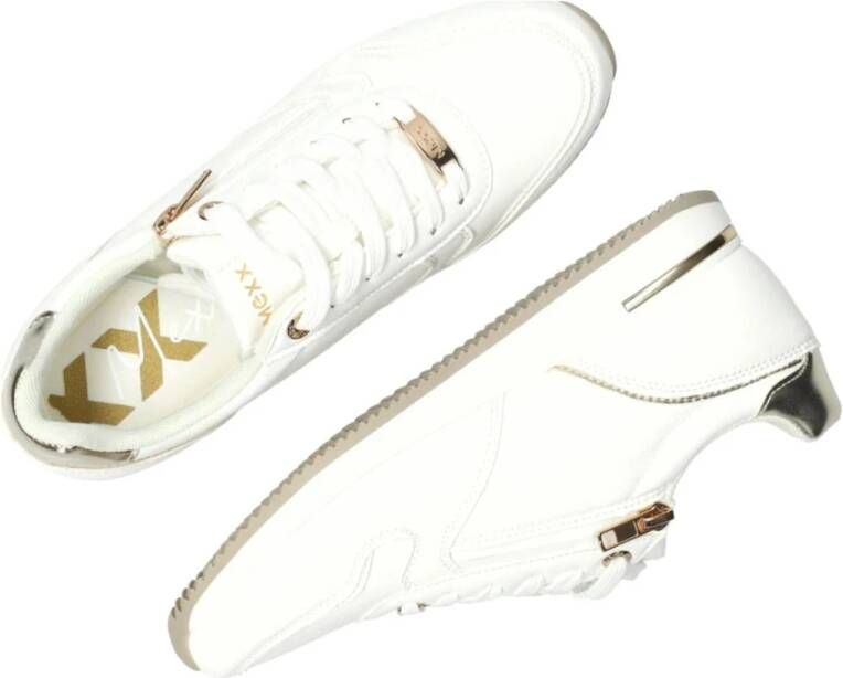 Mexx Witte Vrijetijds Sneakers voor Vrouwen