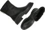 Mexx Zwarte leren enkellaarzen met gouden details Black Dames - Thumbnail 20