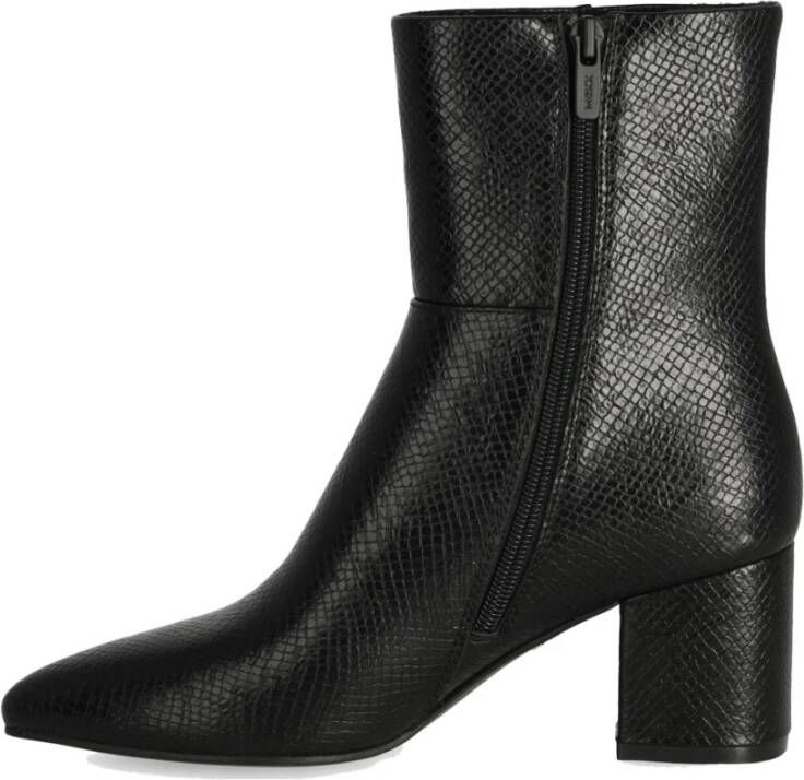 Mexx Zwarte enkellaarsjes voor vrouwen Black Dames