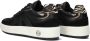 Mexx Zwarte leren sneakers met ponyhair detail Black Dames - Thumbnail 5