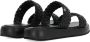 Mexx Zwarte platte sandalen voor vrouwen Black Dames - Thumbnail 4