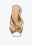 Michael Kors Sandalen Alessia Mule Sandal in goud - Thumbnail 4
