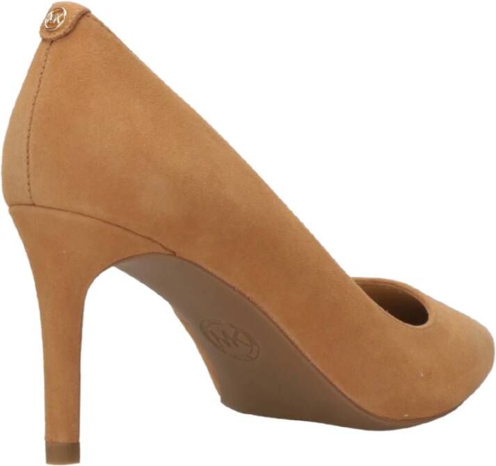 Michael Kors Alina Flex pumps van leerlook Brown Dames