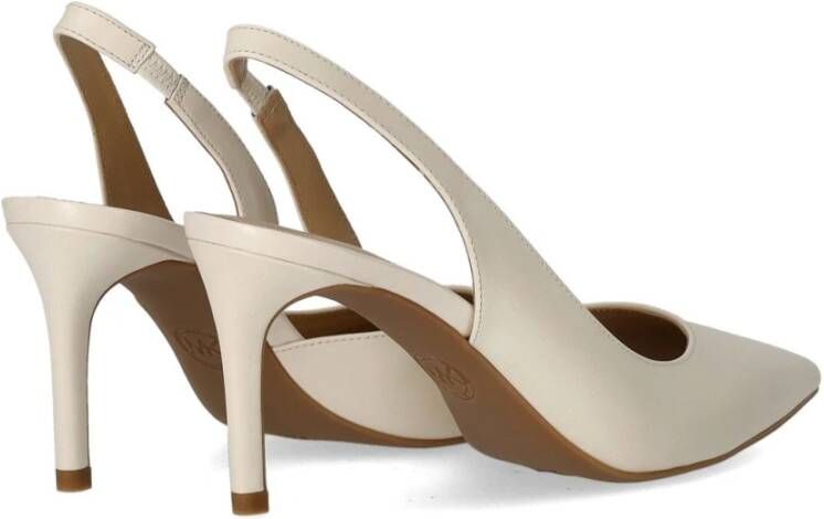 Michael Kors Alina Flex Sling Creme Pumps White Dames