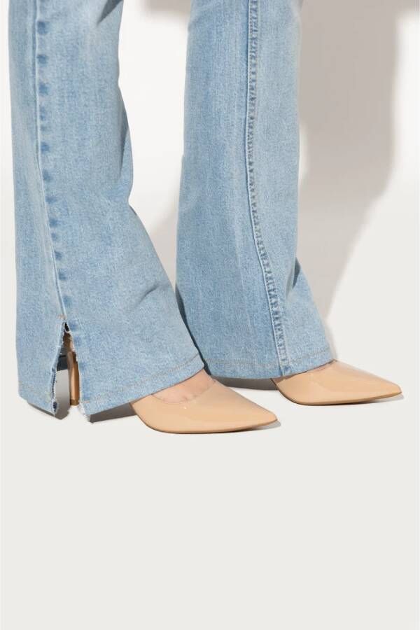 Michael Kors Alina Glans Pumps Beige Dames