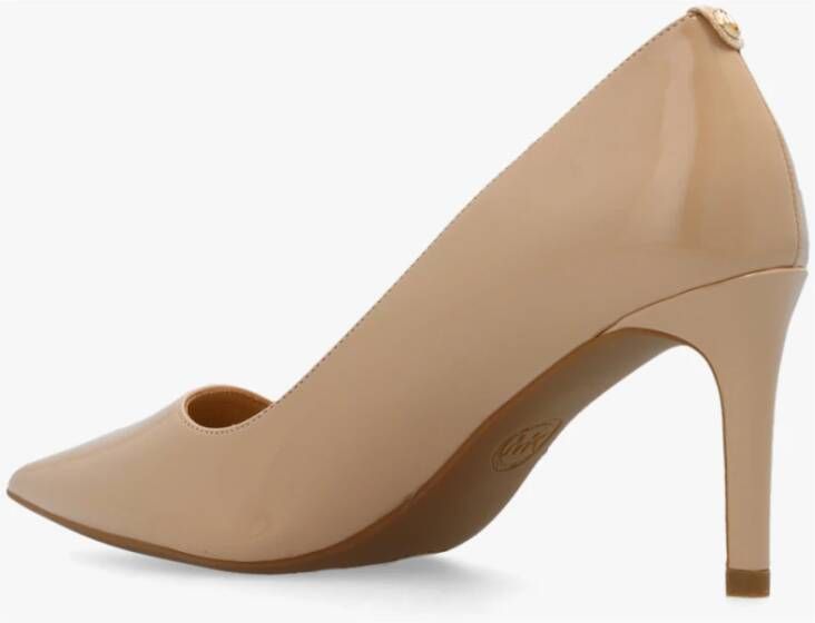 Michael Kors Alina Glans Pumps Beige Dames