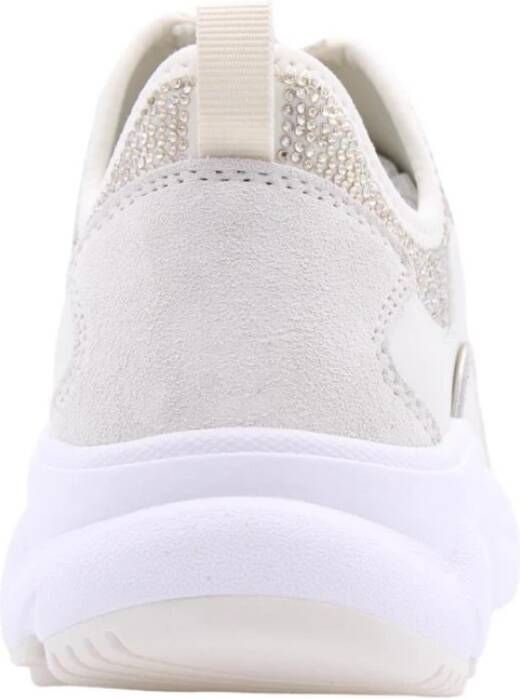 Michael Kors Alzano Stijlvolle Sneakers voor Vrouwen Beige Dames