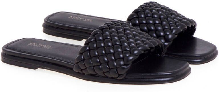 Michael Kors Amelia Flat Sandals Zwart Dames
