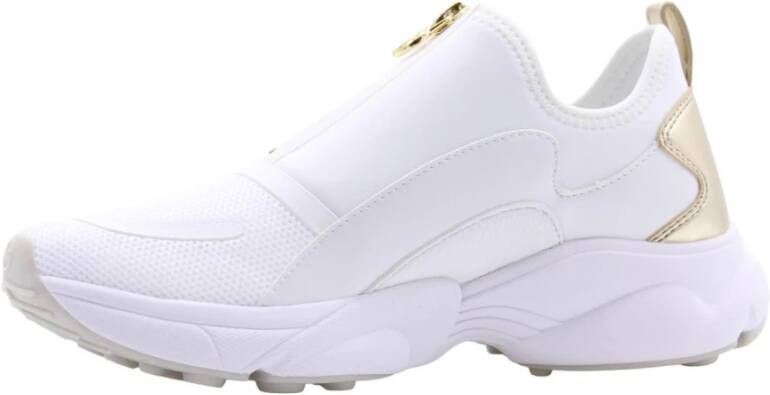 Michael Kors Amos Sneaker Stijlvolle Comfortabele Sneakers White Dames
