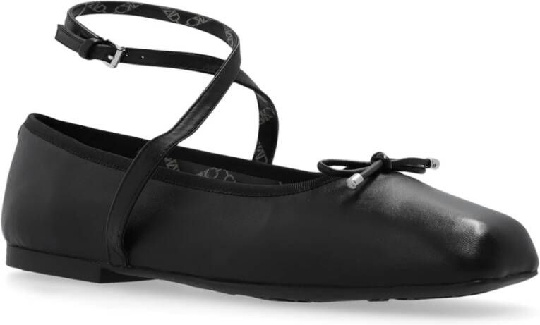 Michael Kors Collette Ballerina van Leder Black Dames