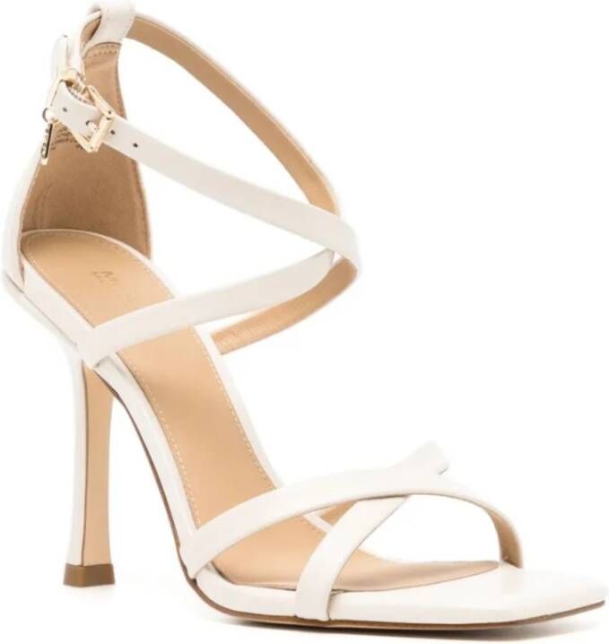 Michael Kors Riemenhoge sandalen met hoge hak Beige Dames