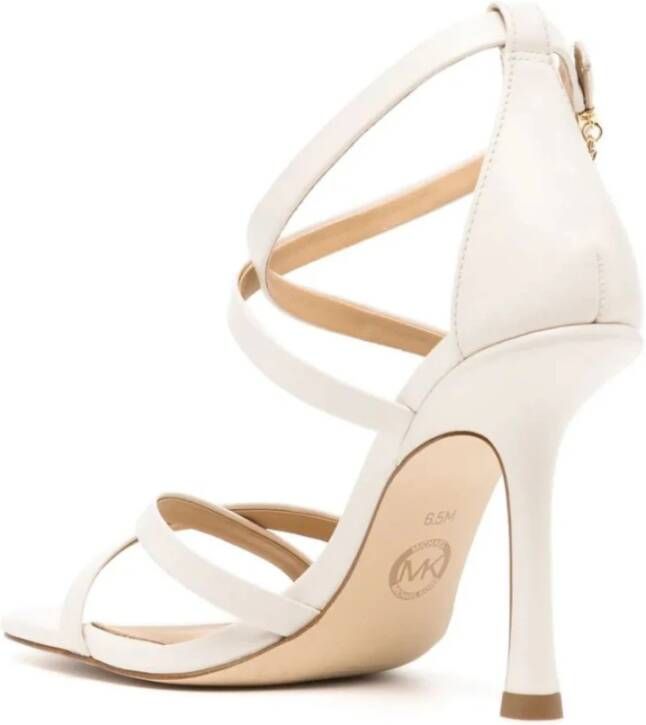 Michael Kors Riemenhoge sandalen met hoge hak Beige Dames