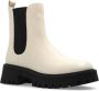 Michael Kors Beige lederen enkellaarsjes Beige Dames - Thumbnail 4