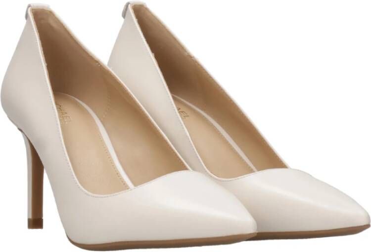 Michael Kors Beige Lederen Hakken Beige Dames