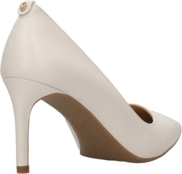 Michael Kors Beige Lederen Hakken Beige Dames