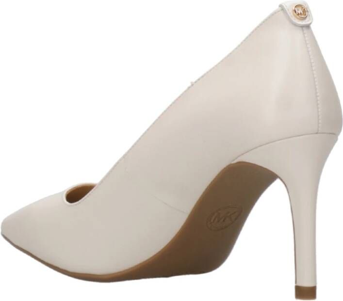 Michael Kors Beige Lederen Hakken Beige Dames