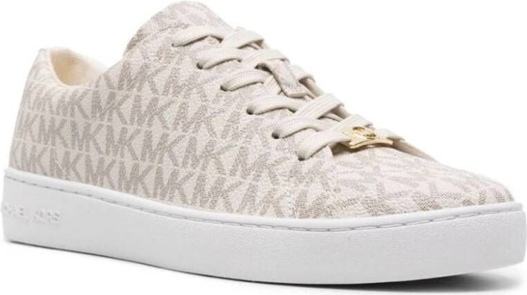Michael Kors Beige Vetersneakers Beige Dames