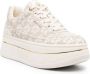 Michael Kors Hayes Empire Signature Logo Platform Sneaker Beige Dames - Thumbnail 3