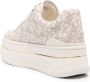 Michael Kors Hayes Empire Signature Logo Platform Sneaker Beige Dames - Thumbnail 4