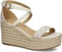 Michael Kors Beige Wedge Espadrilles Beige Dames - Thumbnail 3