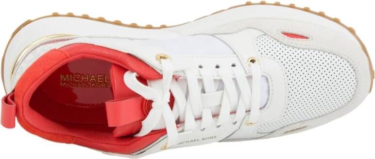 Michael Kors Bianco Actieve Sneakers