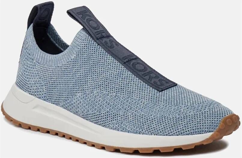 Michael Kors Blauwe Slip-On Sneakers Blue Dames