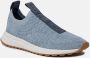 Michael Kors Blauwe Slip-On Sneakers Blue Dames - Thumbnail 2