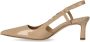 Michael Kors Loafers & ballerina schoenen Daniella Mid Sling in beige - Thumbnail 4