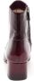 Michael Kors Bordeaux Leren Enkellaars - Thumbnail 2