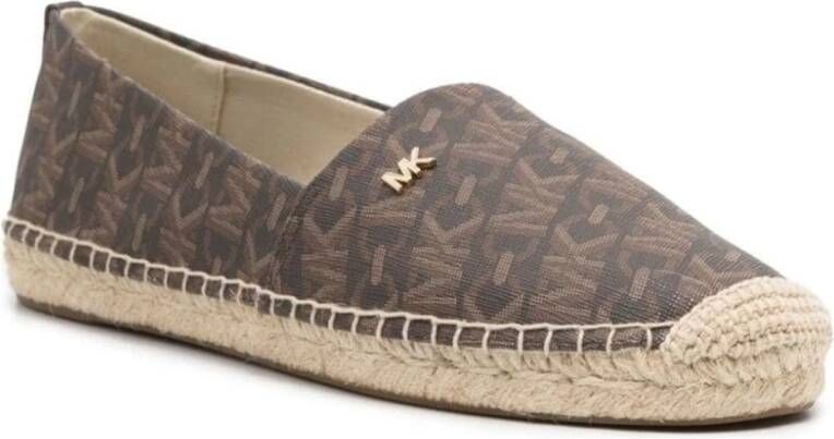 Michael Kors Bruine Instap Espadrilles Brown Dames