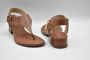 Michael Kors Bruine Leren Sandalen Stijlvol Brown Dames - Thumbnail 3