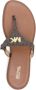 Michael Kors Bruine Thong Platte Sandalen Brown Dames - Thumbnail 3