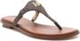 Michael Kors Bruine Thong Platte Sandalen Brown Dames - Thumbnail 5