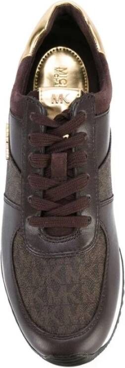 Michael Kors Wrap Sneakers Brown Dames