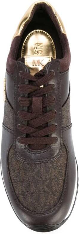 Michael Kors Bruine Wrap Sneakers voor Vrouwen Brown Dames