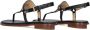 Michael Kors Zwarte String Sandalen voor Vrouwen Black Dames - Thumbnail 7