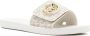 Michael Kors Charm Slide Pantoffels Beige Dames - Thumbnail 4