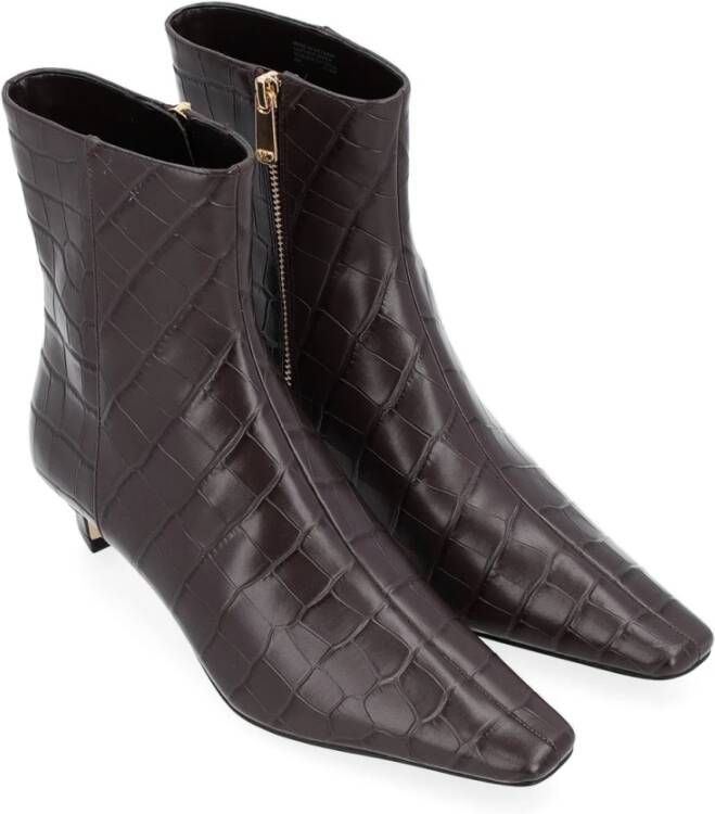 Michael Kors Cosmo Kitten Bootie Brown Dames