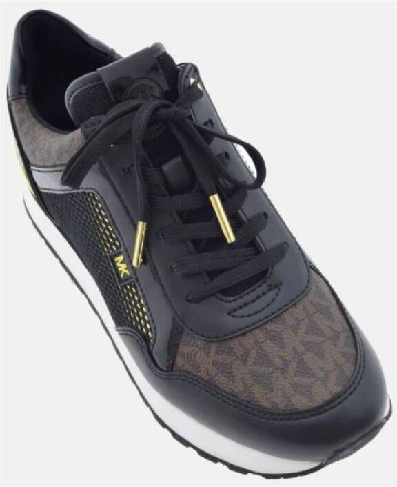 Michael Kors Dames Maddy Zwarte Sneakers Black Dames