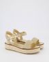 MICHAEL KORS Sandalen Dames Richie Espadrille Maat: 41 Materiaal: Leer Kleur: Goud - Thumbnail 9
