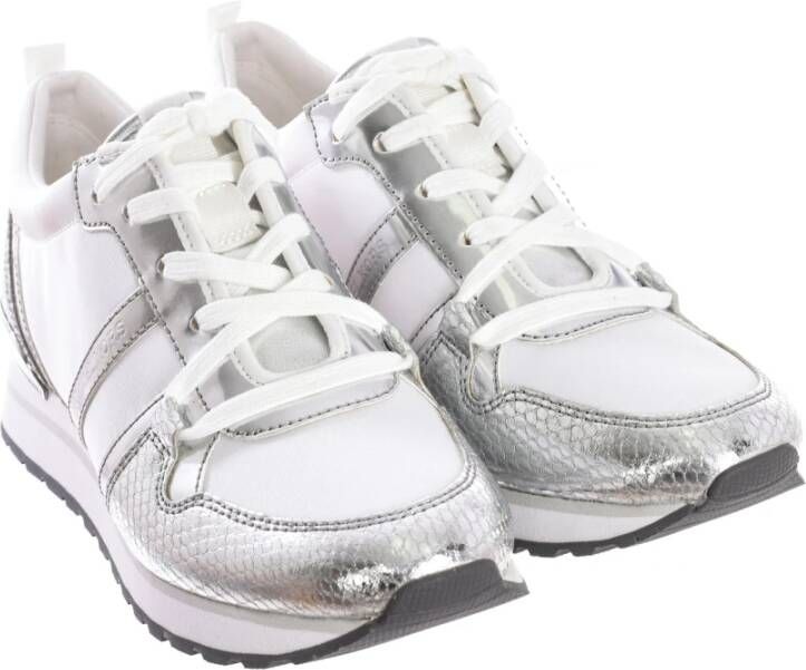 Michael Kors Geëmbosseerde Canvas Sneaker Multicolor Dames