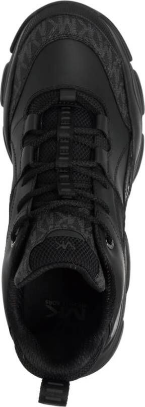 Michael Kors Diamond Lace-Up Sneakers Black Heren
