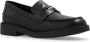 Michael Kors Zwarte leren sandalen met goudkleurige details Black Dames - Thumbnail 17