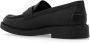 Michael Kors Zwarte leren sandalen met goudkleurige details Black Dames - Thumbnail 18