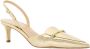 Michael Kors Sandalen met hak Lena Sling Pump in goud - Thumbnail 3