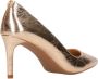 Michael Kors Elegante Metallic Lederen Pumps Yellow Dames - Thumbnail 3